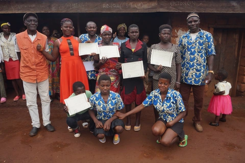 Certificate award in Mbissa